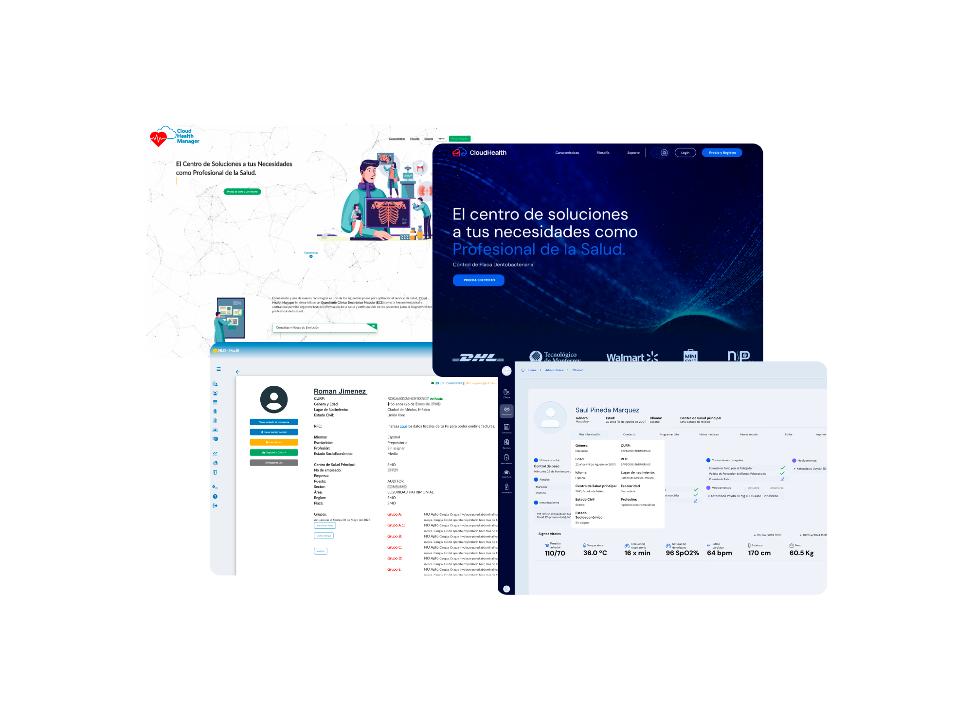 Fragmented interface example 1