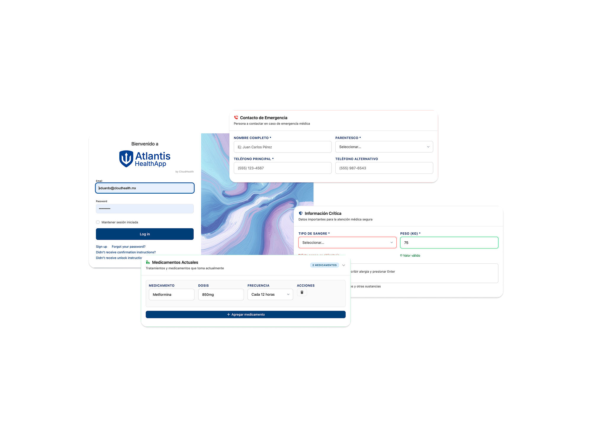 Implementation screen 1