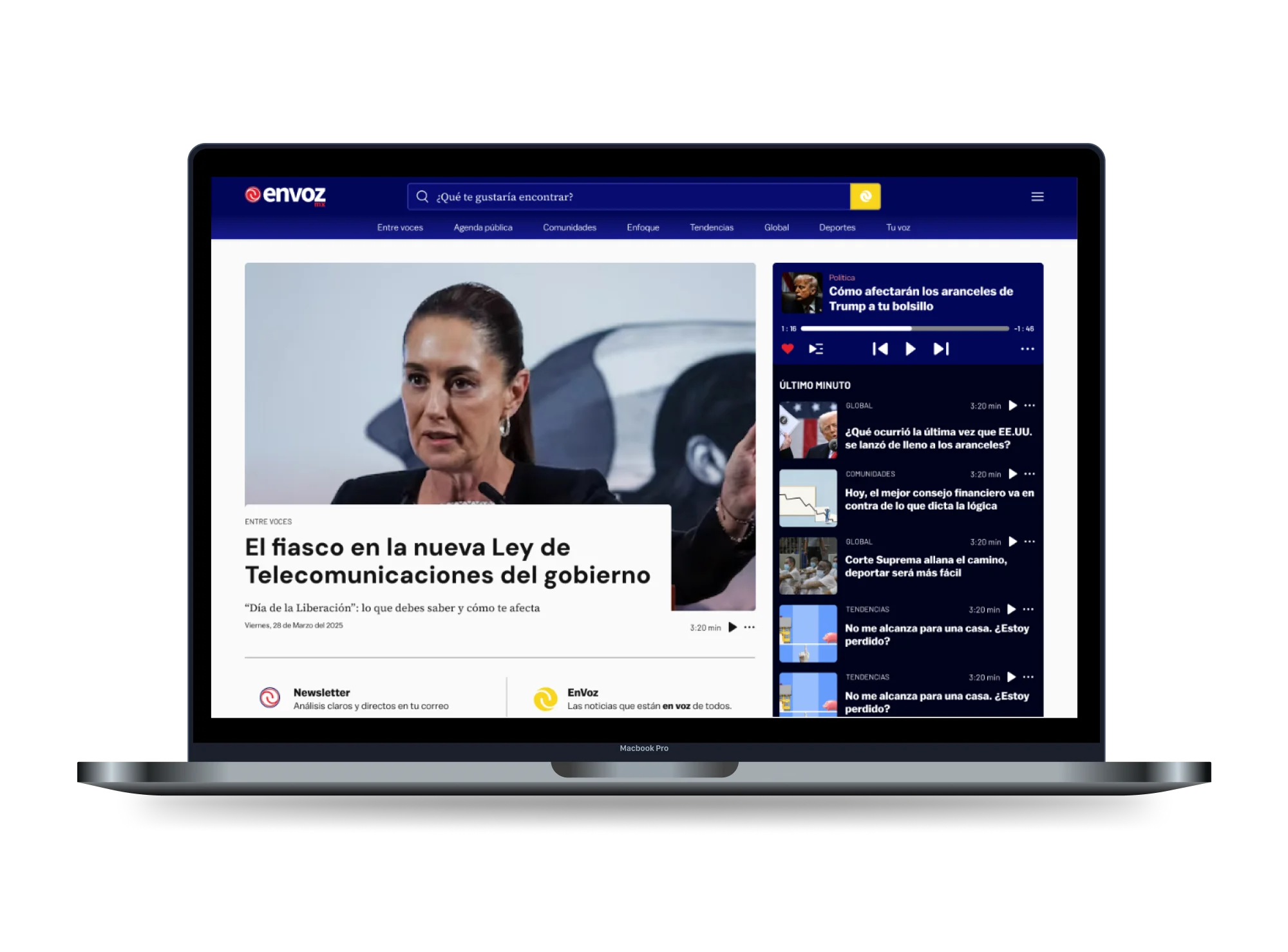 Estrategia de flujos y navegación