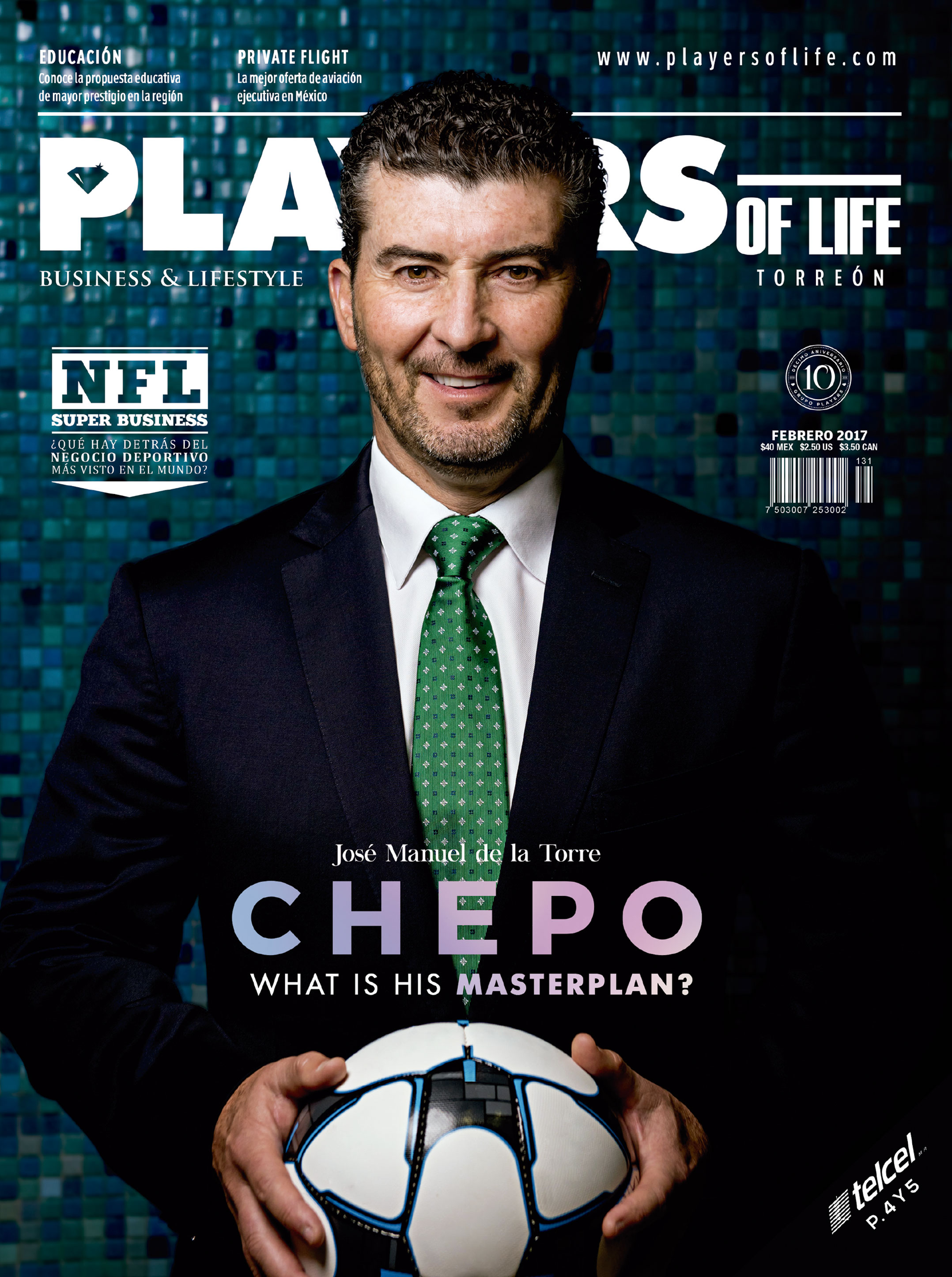 Editorial composition with portrait 3